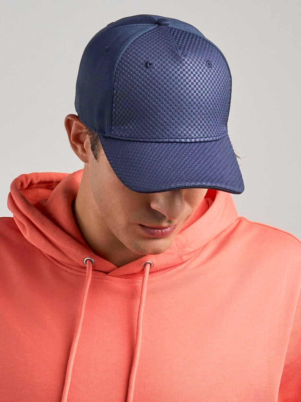 Cappello con visiera in Twill