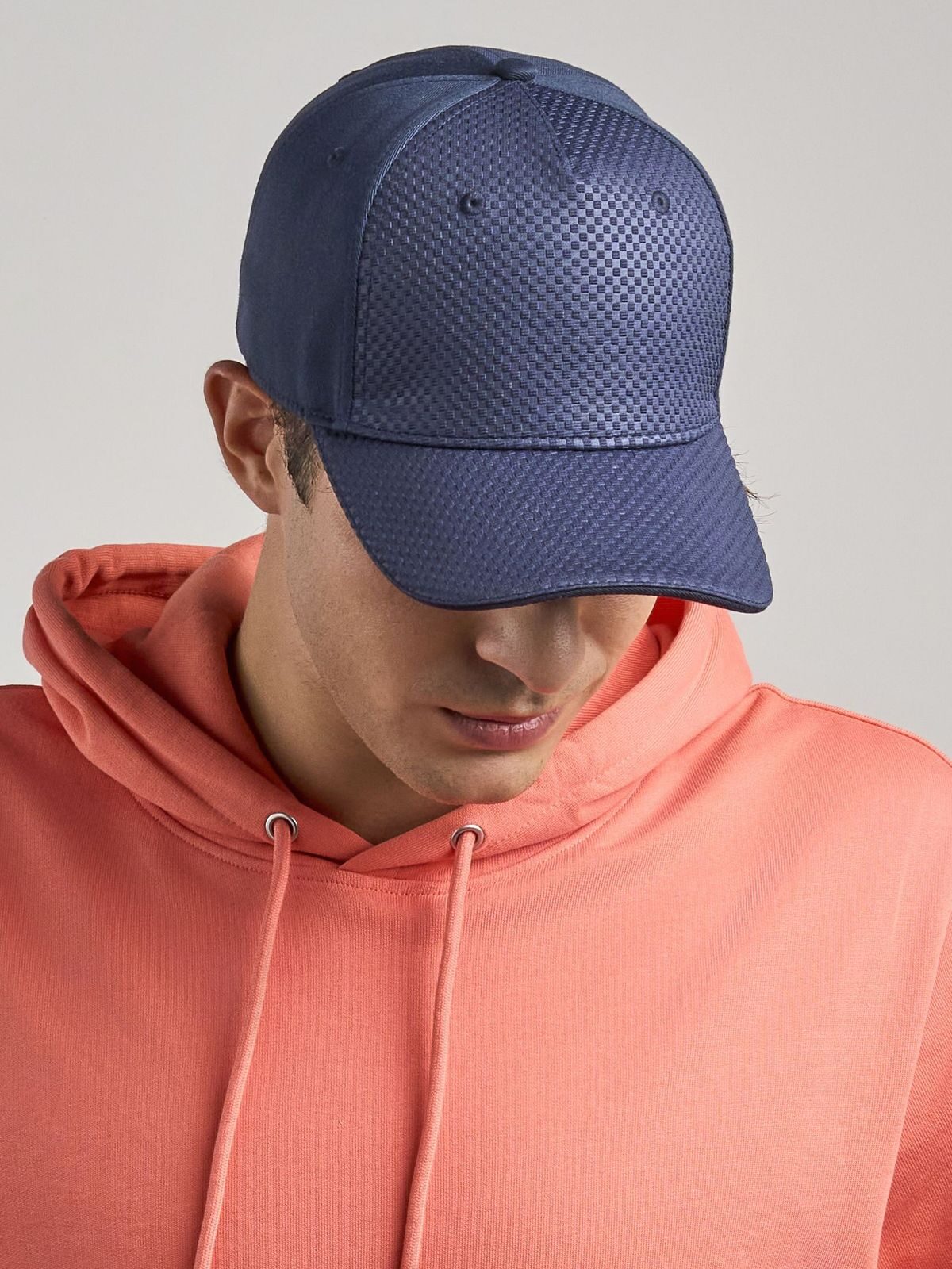 Cappello con visiera in Twill
