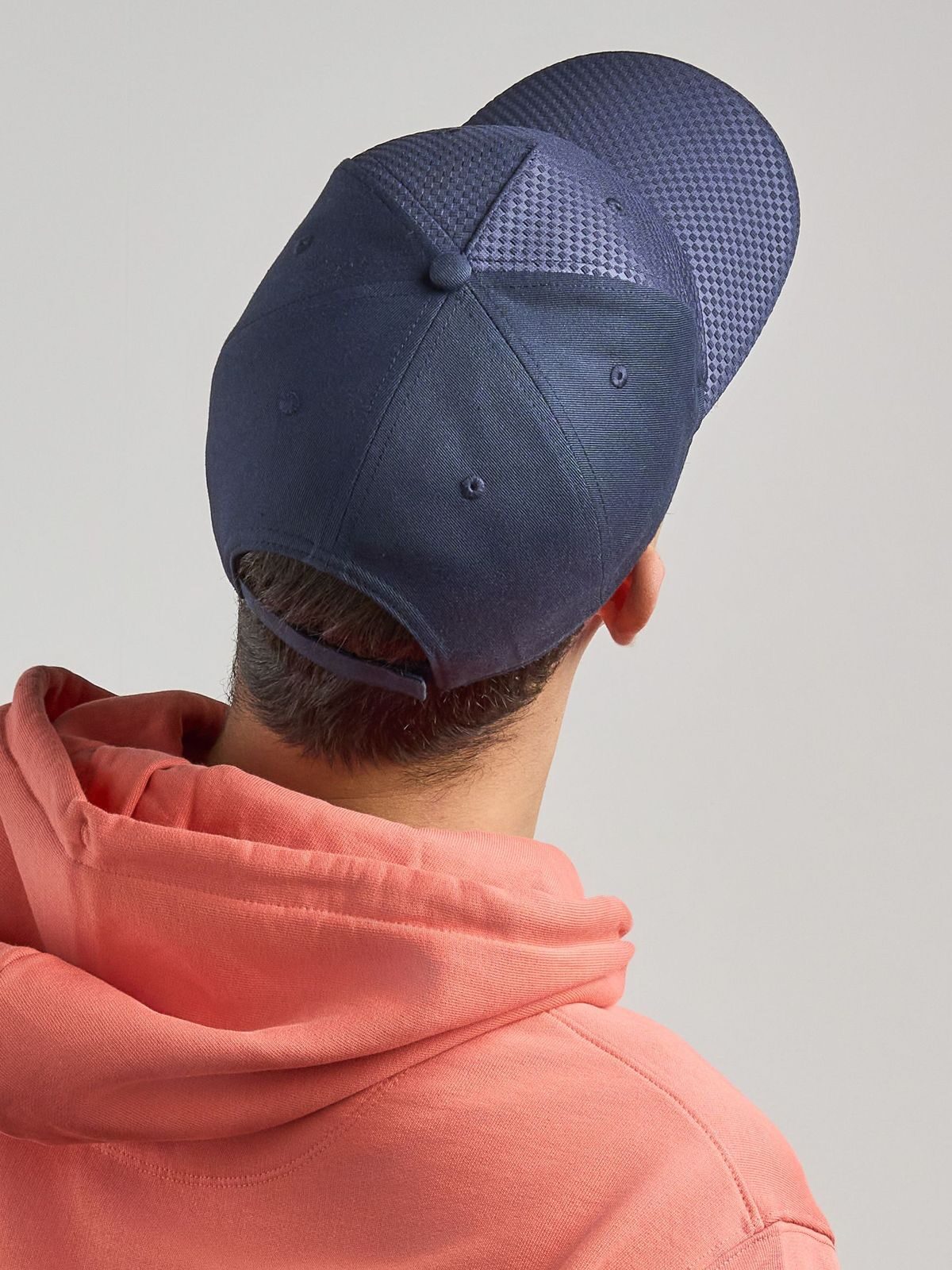 Cappello con visiera in Twill