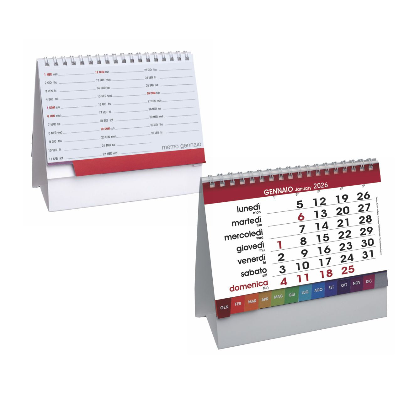 Calendario da Tavolo